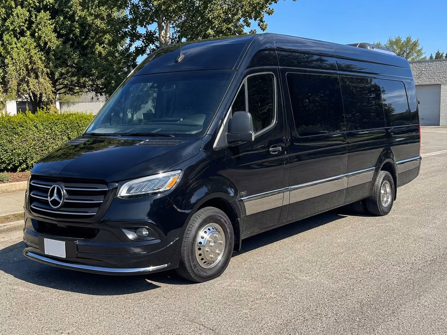 sprinter van with driver