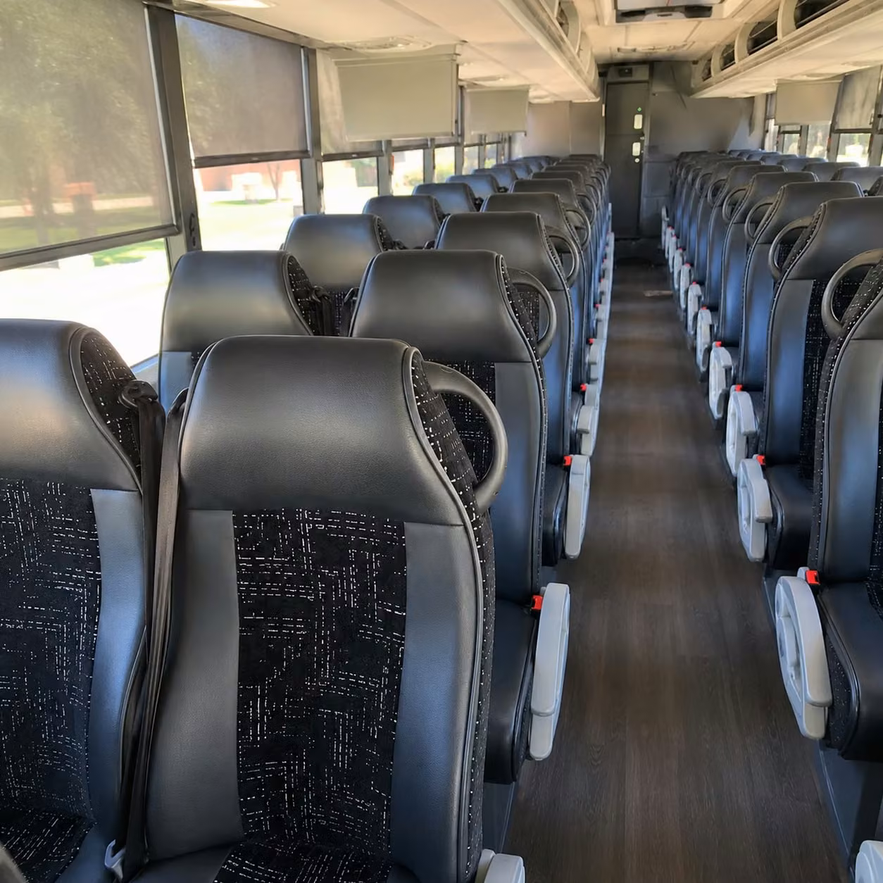 st louis charter bus interior